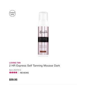 Loving tan 2hr express dark